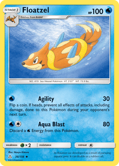 Floatzel – Uncommon
