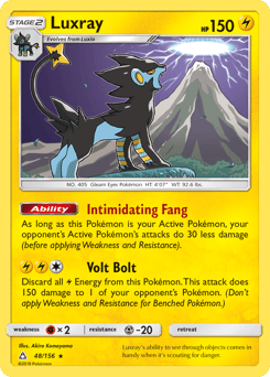 Luxray – Rare Holo