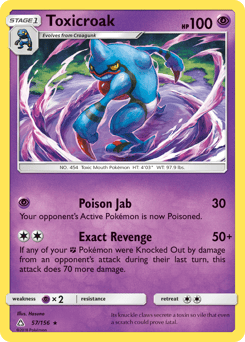 Toxicroak – Rare