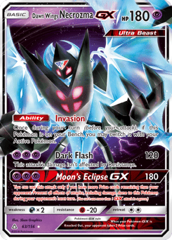 Dawn Wings Necrozma-GX – Rare Holo GX