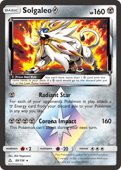 Solgaleo ◇ – Rare Prism Star