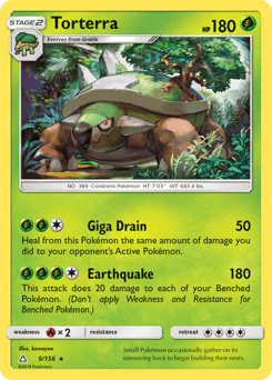 Torterra – Rare Holo