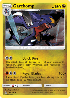 Garchomp – Rare