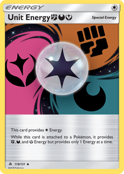 Unit Energy FightingDarknessFairy – Uncommon