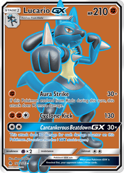 Lucario-GX – Rare Ultra