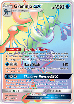 Greninja-GX – Rare Rainbow