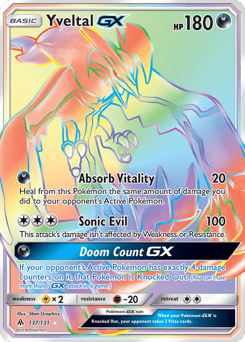 Yveltal-GX – Rare Rainbow