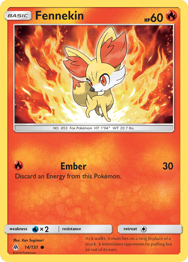 Fennekin – Common – Forbidden Light