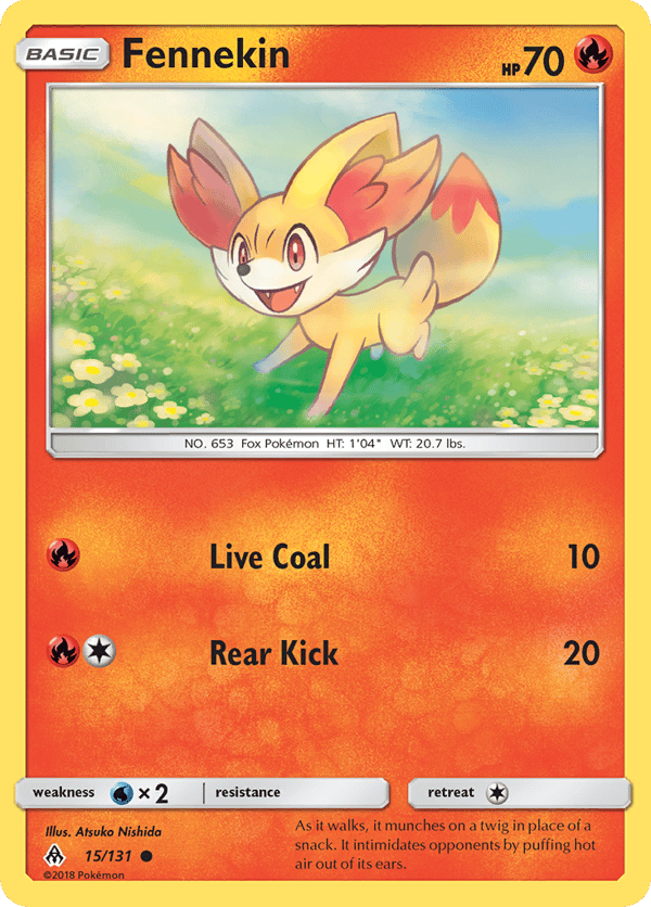 Fennekin – Common – Forbidden Light