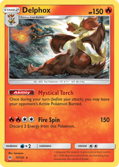 Delphox – Rare Holo
