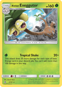 Alolan Exeggutor – Rare