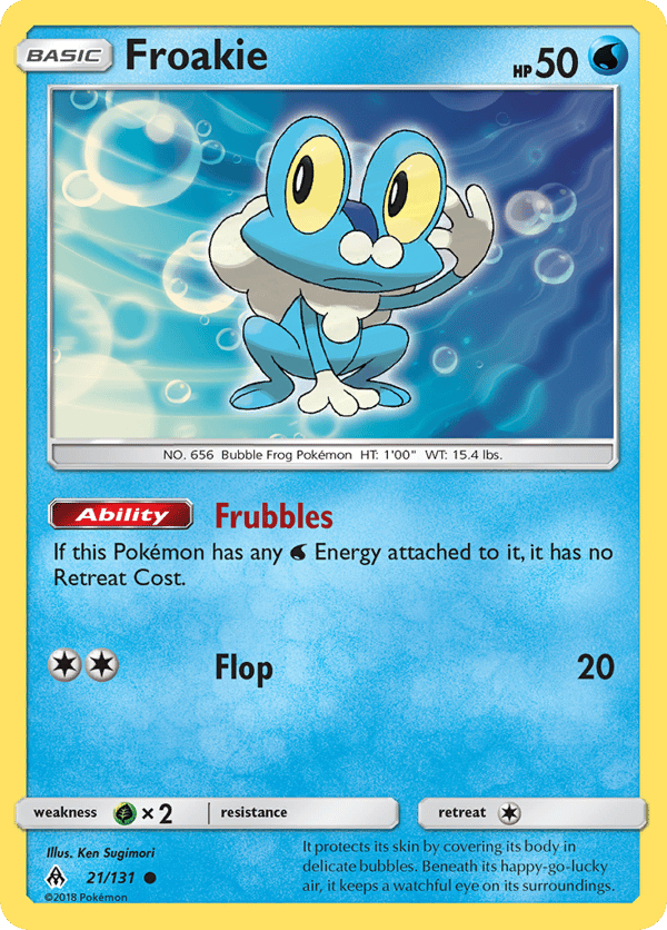 Froakie – Common – Forbidden Light