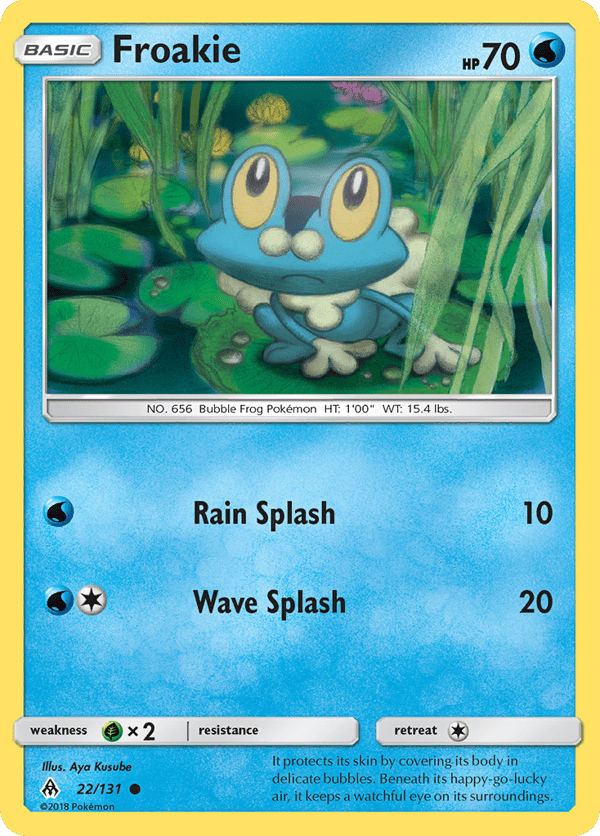 Froakie – Forbidden Light