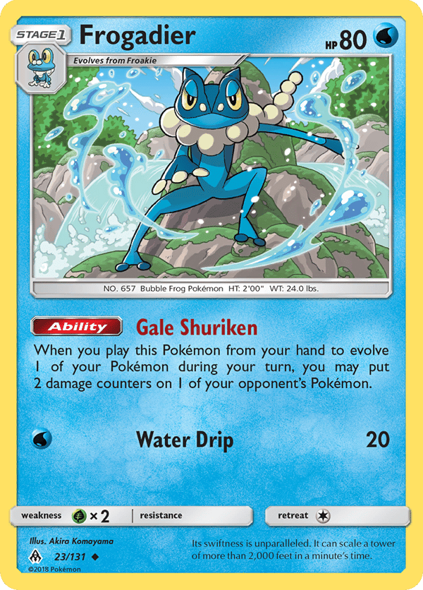 Frogadier – Forbidden Light
