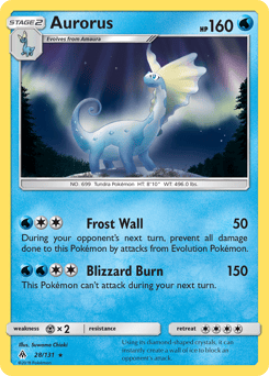 Aurorus – Rare Holo
