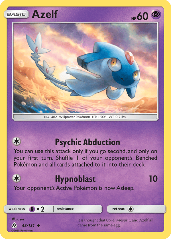 Azelf – Uncommon – Forbidden Light