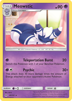 Meowstic – Rare
