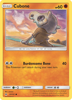 Cubone – Common