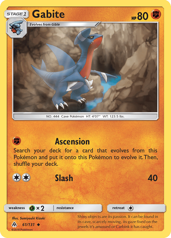 Gabite – Uncommon – Forbidden Light