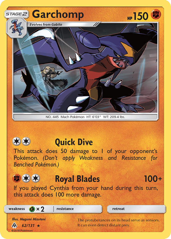 Garchomp – Rare Holo – Forbidden Light