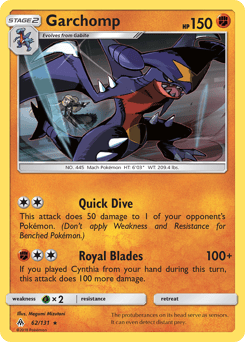 Garchomp – Rare Holo