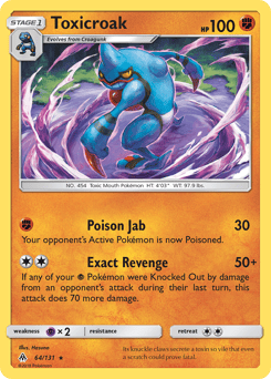 Toxicroak – Rare