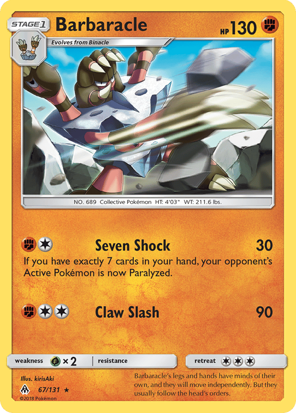 Barbaracle – Forbidden Light