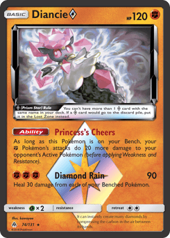 Diancie ◇ – Rare Prism Star