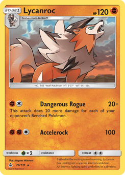 Lycanroc – Rare