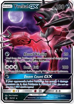 Yveltal-GX – Rare Holo GX