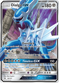 Dialga-GX – Rare Holo GX