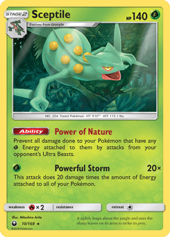 Sceptile – Rare – Celestial Storm