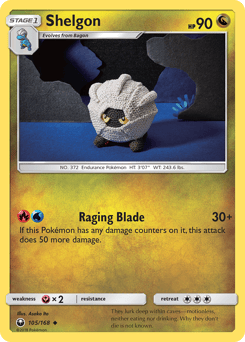 Shelgon – Uncommon – Celestial Storm