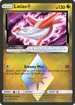 Latias ◇ – Rare Prism Star – Celestial Storm