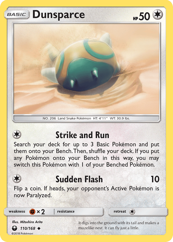 Dunsparce – Uncommon – Celestial Storm