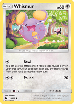 Whismur – Common – Celestial Storm