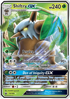 Shiftry-GX – Rare Holo GX – Celestial Storm