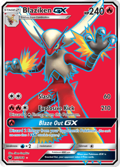 Blaziken-GX – Rare Ultra – Celestial Storm