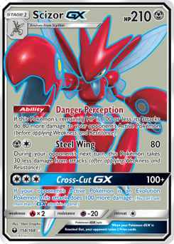 Scizor-GX – Rare Ultra – Celestial Storm