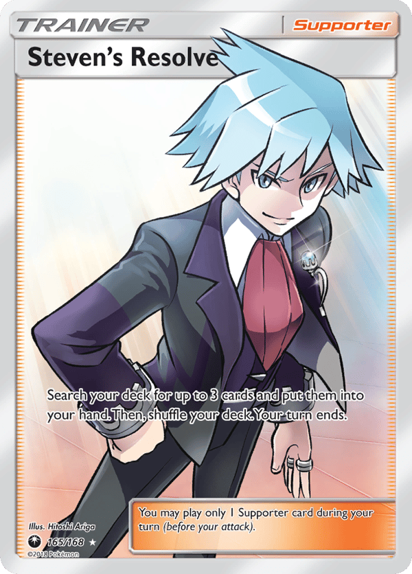 Steven's Resolve – Rare Ultra – Celestial Storm