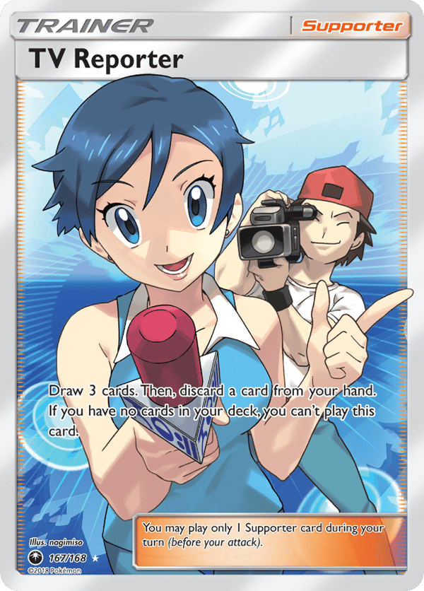 TV Reporter – Rare Ultra – Celestial Storm