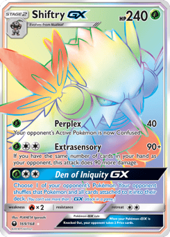 Shiftry-GX – Rare Rainbow – Celestial Storm