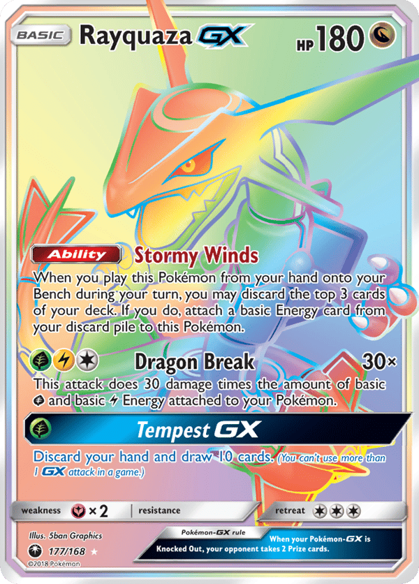 Rayquaza-GX – Celestial Storm