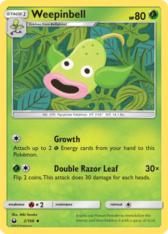 Weepinbell – Uncommon – Celestial Storm