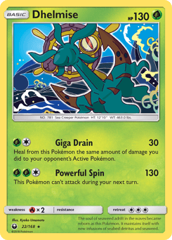 Dhelmise – Rare – Celestial Storm