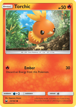 Torchic – Common – Celestial Storm