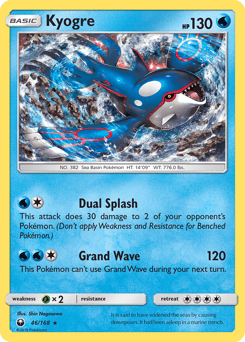Kyogre – Rare Holo – Celestial Storm