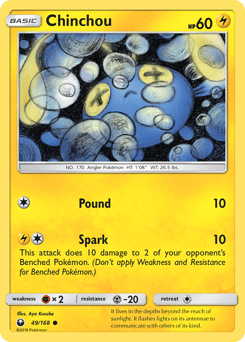 Chinchou – Common – Celestial Storm