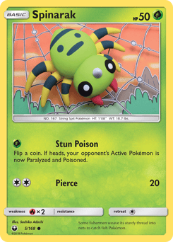 Spinarak – Common – Celestial Storm