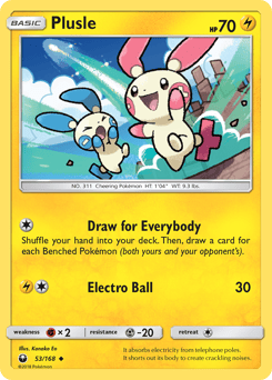 Plusle – Uncommon – Celestial Storm